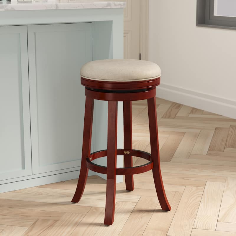 DTY Indoor Living Creede Backless Swivel Stool