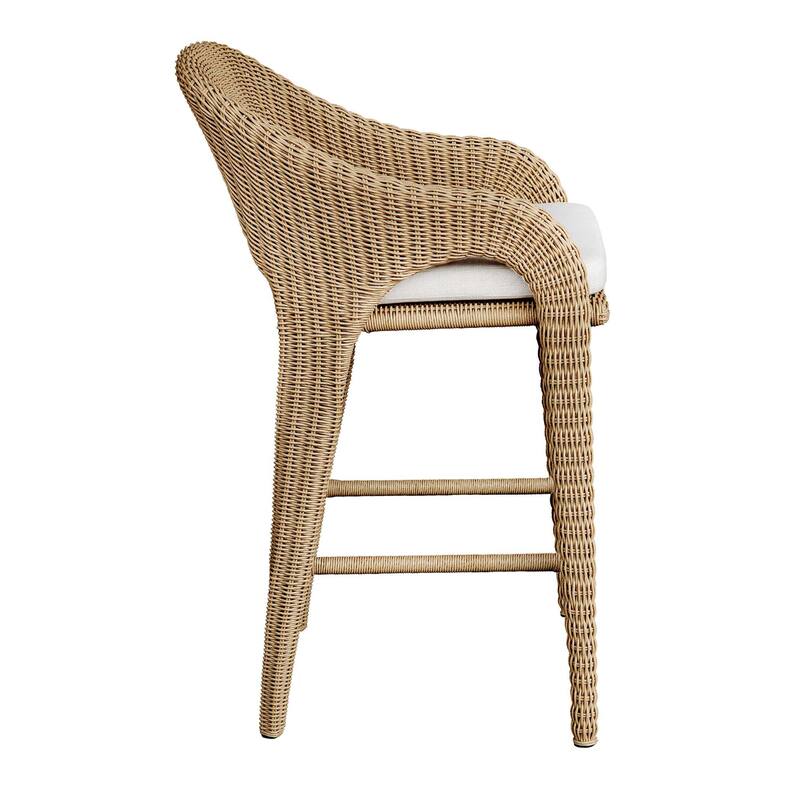 Uttermost Kavali Outdoor Wicker Stool
