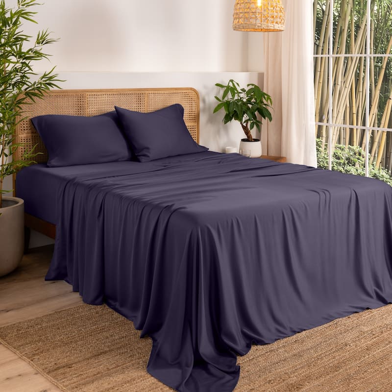 Bare Home Rayon from Bamboo Sheet Set - Deep Pocket - Breathable