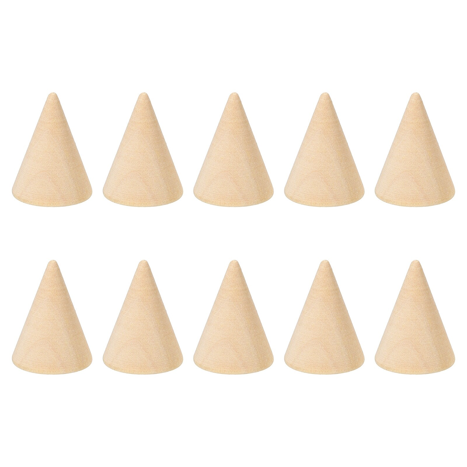Wooden discount ring cone