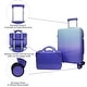 preview thumbnail 5 of 23, World Traveler 2-Piece Carry-on Vanity Trunk Luggage Set