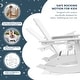 preview thumbnail 57 of 58, Shoreside Kids Outdoor Poly Adirondack Rocking Chair with Side Table 3-Piece Set