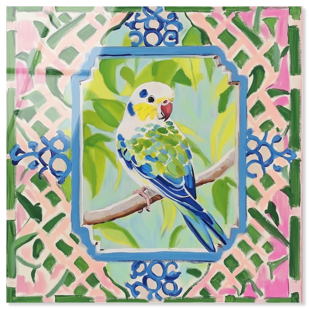 Garden Gate II Acrylic by Art Remedy, Ready to Hang