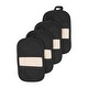 preview thumbnail 2 of 25, RITZ Cotton Terry Pot Holder Mitz (Set of 4)