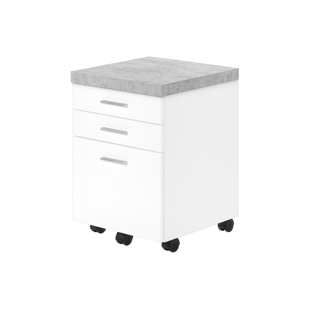 File Cabinet, Rolling Mobile, Storage Drawers, Printer Stand, Office, Work,Contemporary, Modern
