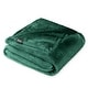 preview thumbnail 44 of 109, Bare Home Microplush Fleece Blanket - Ultra-Soft - Cozy Fuzzy Warm Full - Queen - Forest Green