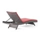 preview thumbnail 57 of 187, Salem Outdoor Wicker Adjustable Chaise Lounge with Cushion by Christopher Knight Home