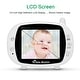 preview thumbnail 2 of 7, Video Baby Monitor with Digital Camera Room Temperature Infrared Night Vision 3.5 inch - M