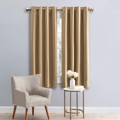 Ultimate Blackout 54-Inch Short Length Grommet Curtain Panel
