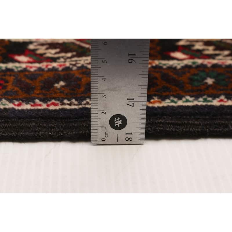 Teimani Navy Rug 3'8" x 6'4" - 3'8 x 6'4