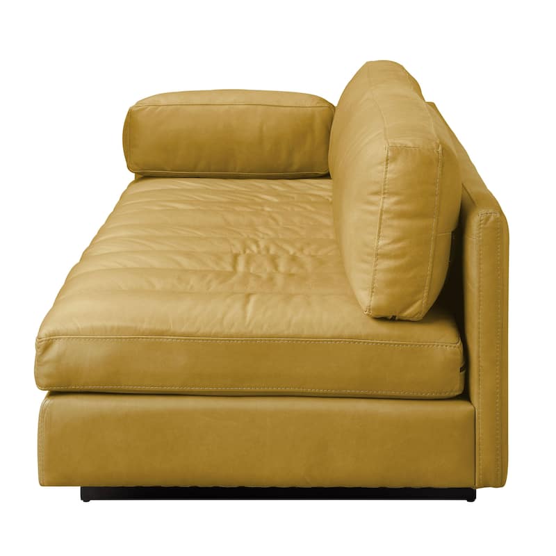 Rahalia Turmeric Sofa with Loose Seat