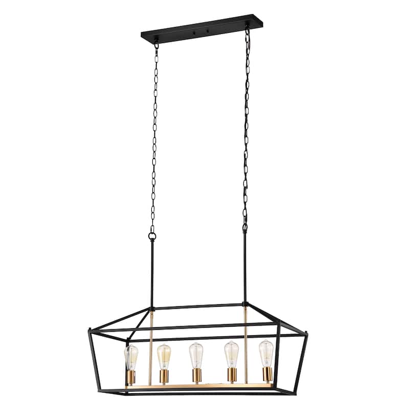 5-light Linear Island Fixture