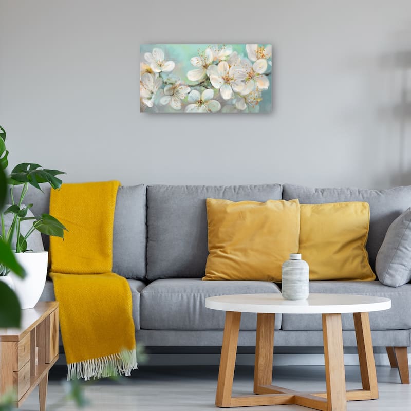 Citrus Bloom By Studio Arts Canvas Art Print
