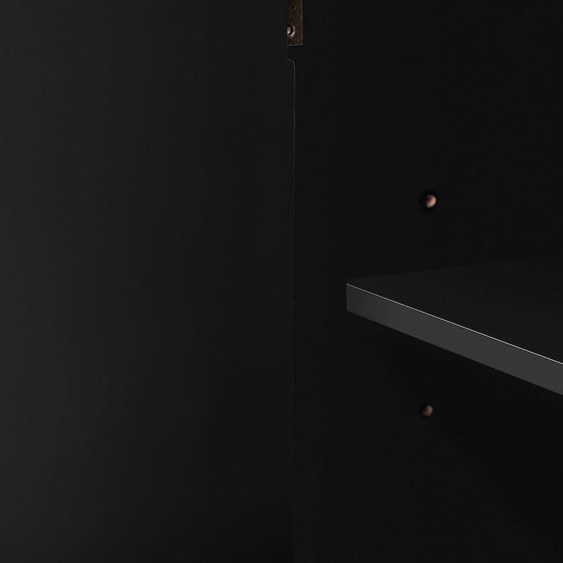 Curved Design Storage Cabinet