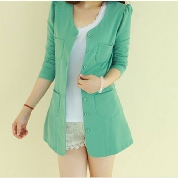 Shop Slim Fit Women Jacket Fashion Casual Coats All Match Ladies