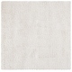preview thumbnail 58 of 89, SAFAVIEH Evolution Shag Gwenaele Solid 1.8-inch Thick Rug 6'7" Square - Ivory - Square