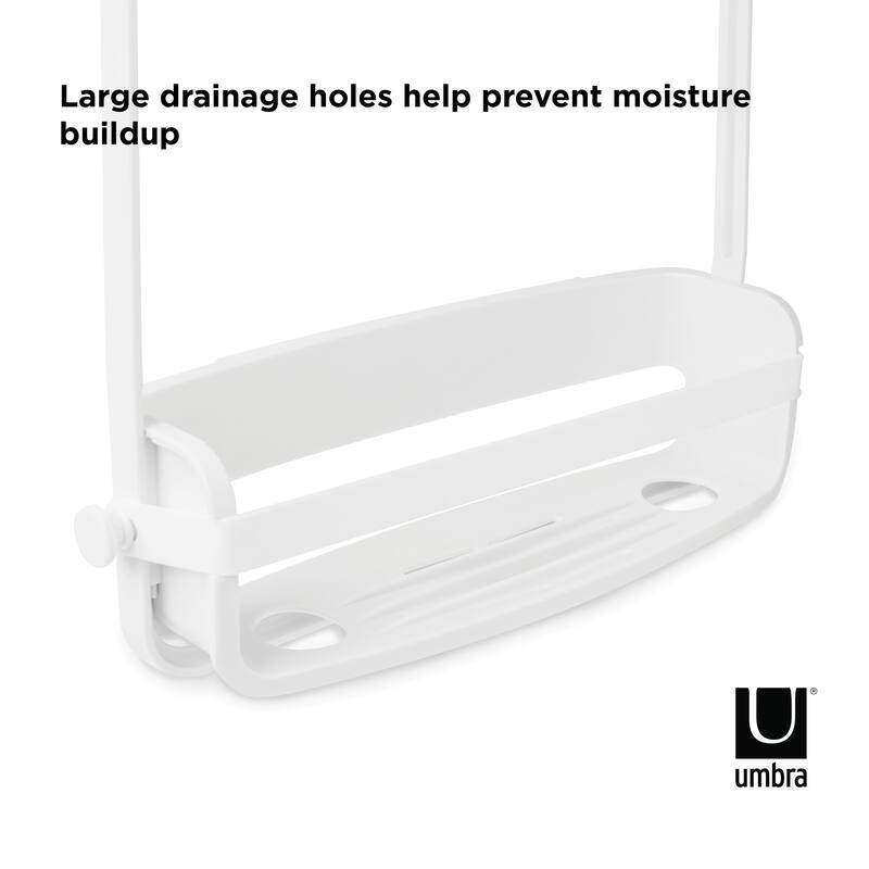 Umbra Flex White Shower Caddy