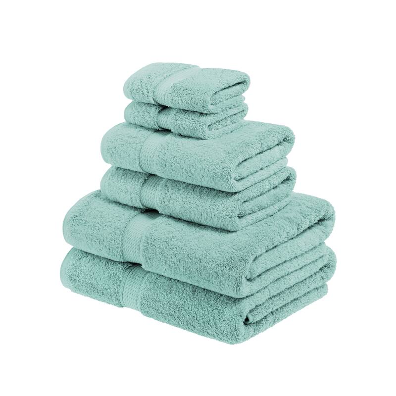 Superior Egyptian Cotton Heavyweight Solid Plush Towel Set