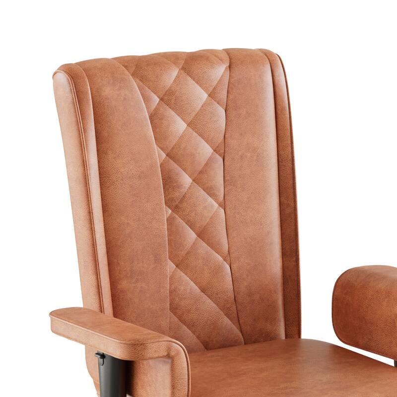 Adjustable Home Office Desk Chair, Desk Chair Executive Office Chair Computer Chair Ergonomic Mid Back with 360° Swivel