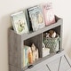 preview thumbnail 3 of 9, Kids Bookshelf, Toy Storage Organizer with Flip-Top Lid and Cubby