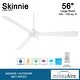 preview thumbnail 17 of 20, Minka Aire Skinnie 3 Blade 56 Inch Ceiling Fan With LED Light
