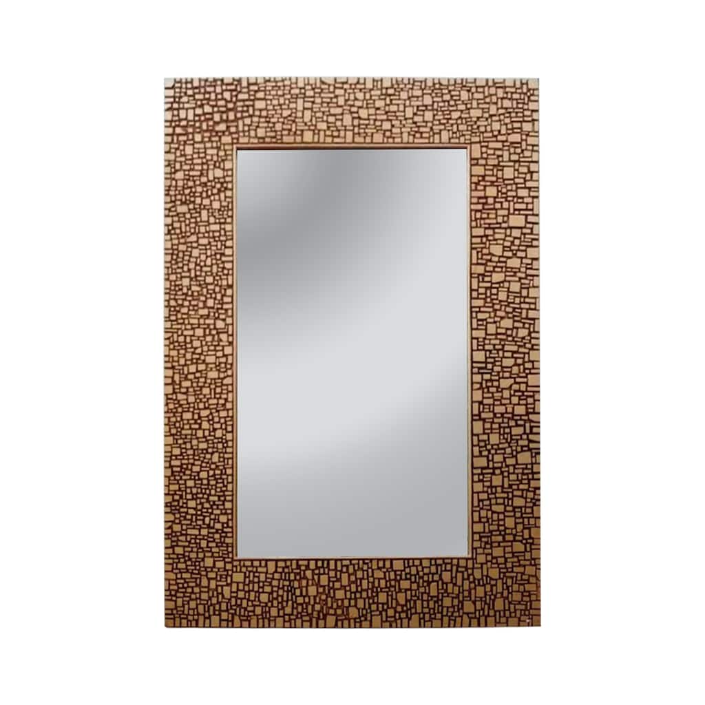 Framed Wall Mounted Accent Mirror
