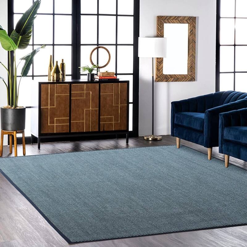 A1HC 100% Sisal Rug, Natural Fiber Area Rugs with Non-Skid Latex Backing, Rug for Entryway, Dining or Living Room