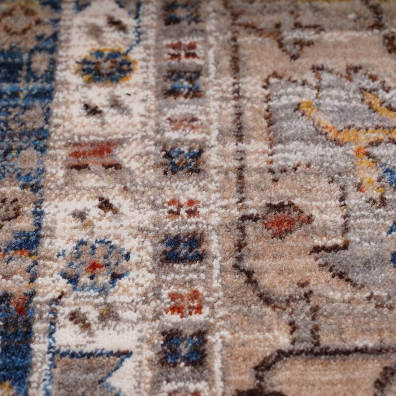 HomeRoots Oriental Traditional Rectangle Area Rug