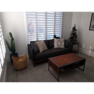 Carson Carrington Siauliai Linen Upholstered Sofa and Loveseat