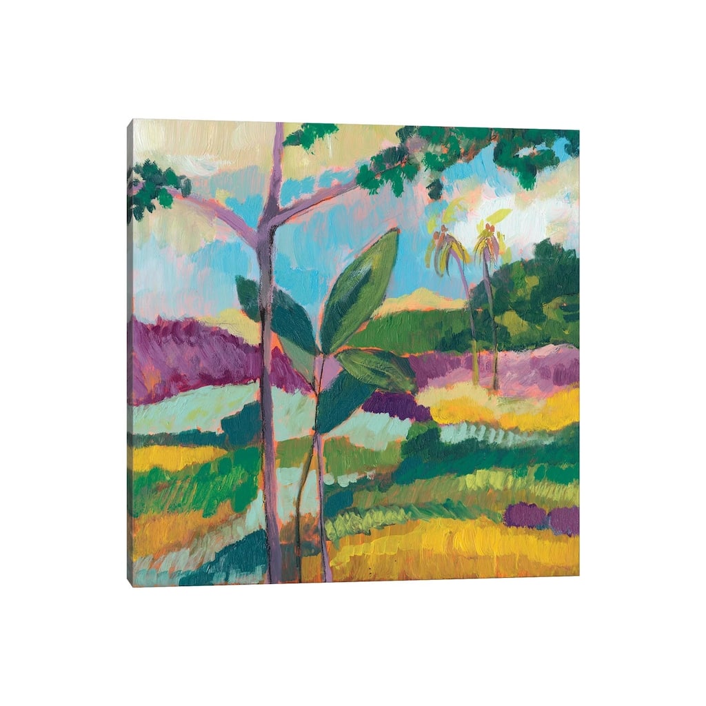 iCanvas "Ode To Gauguin III" by Jennifer Goldberger Canvas Print