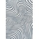 preview thumbnail 56 of 100, JONATHAN Y Nordby Abstract Groovy Striped Area Rug 3 X 5 - Dark Blue/Cream