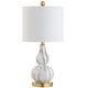preview thumbnail 14 of 81, Anya 20.5" Mini Glass LED Table Lamp, Gray by JONATHAN Y