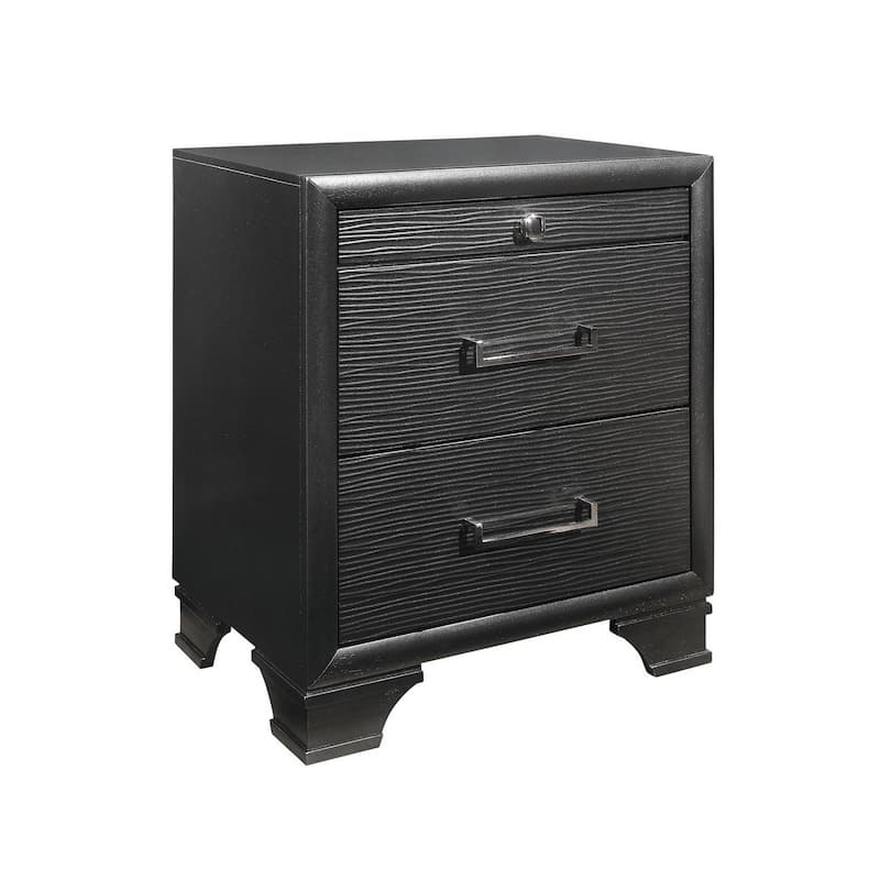 Nightstand with 3 Drawers