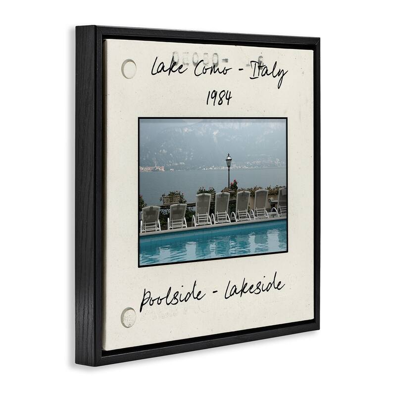 Stupell Vintage Style Italy Travel Framed Floater Canvas Wall Art Design By Danita Delimont