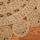 preview thumbnail 7 of 17, LR Home Organic Jute Braided Area Rug, Natural