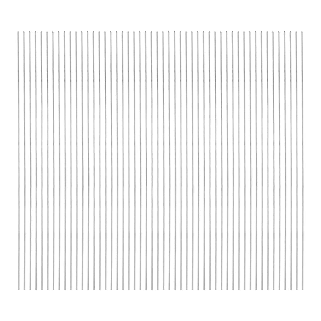 50pcs Kebob Skewers 29cm x 1.6mm Round BBQ Grill Sticks - 29cm x 1.6mm