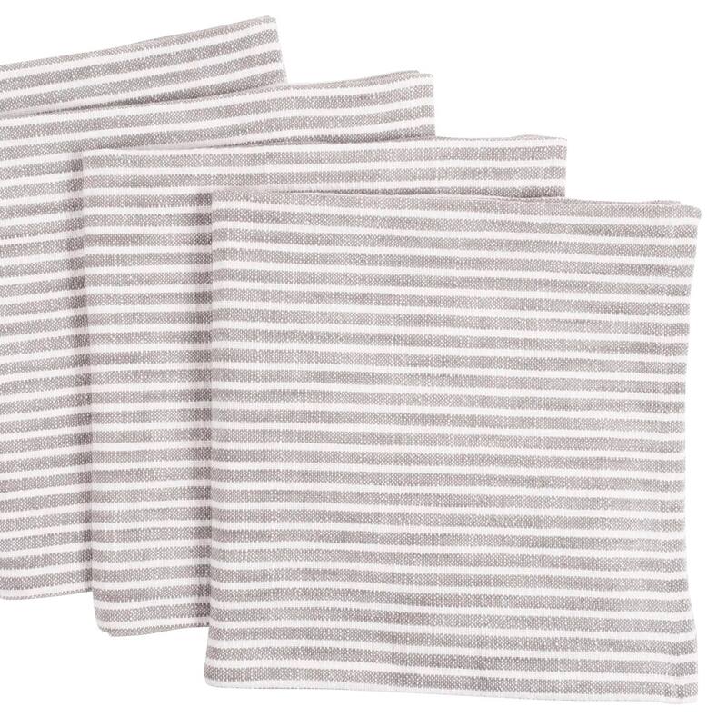 KAF Home Monaco Relaxed Casual Farmhouse Napkin, Set of 4