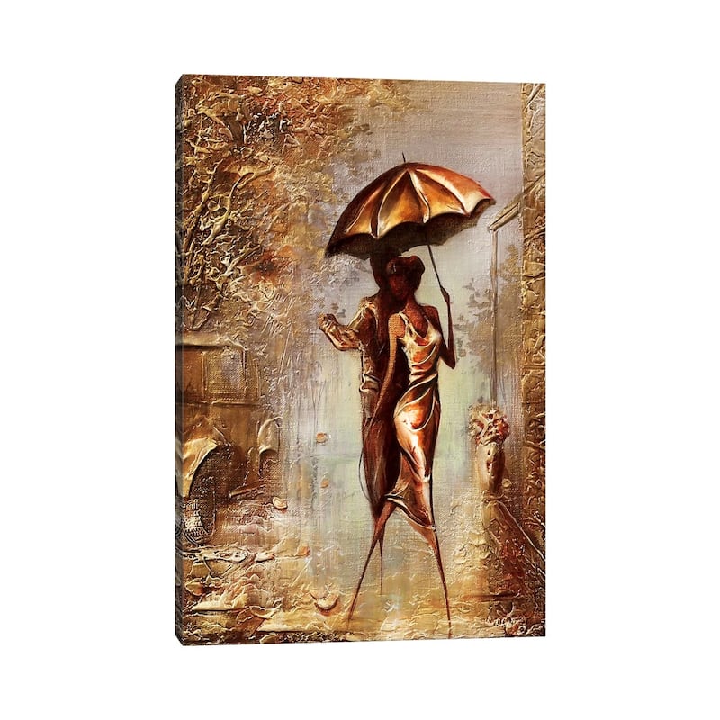 iCanvas "Dancing Under The Rain" by Raen Canvas Print