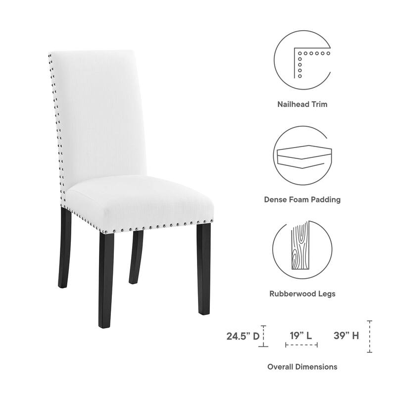 Parcel Dining Upholstered Fabric Side Chair