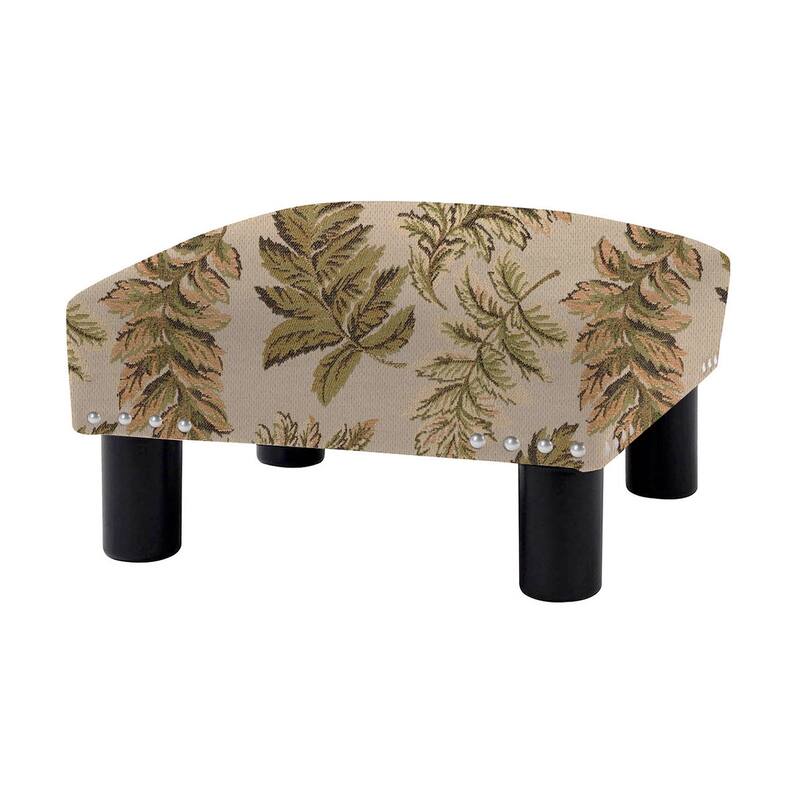 Jules 16" Square Footstool Ottoman