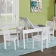 preview thumbnail 1 of 21, Kids Table with Lift Up Top and 4 Mission Juvenile Chairs - 5 Piece Set