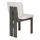 preview thumbnail 18 of 35, Roomfitters 7 Pcs Retro Dining Set with Rectangular Table and Designed Trestle Base, Includes 6 Upholstered Chairs