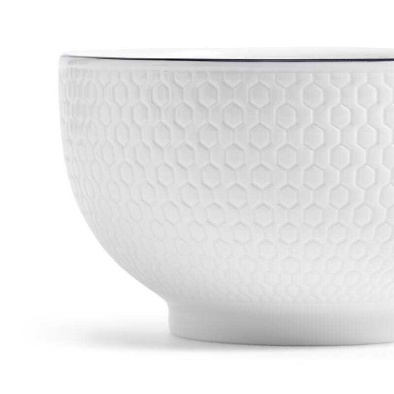 Wedgwood Gio Blue Bowl 4.3in, Blue Line