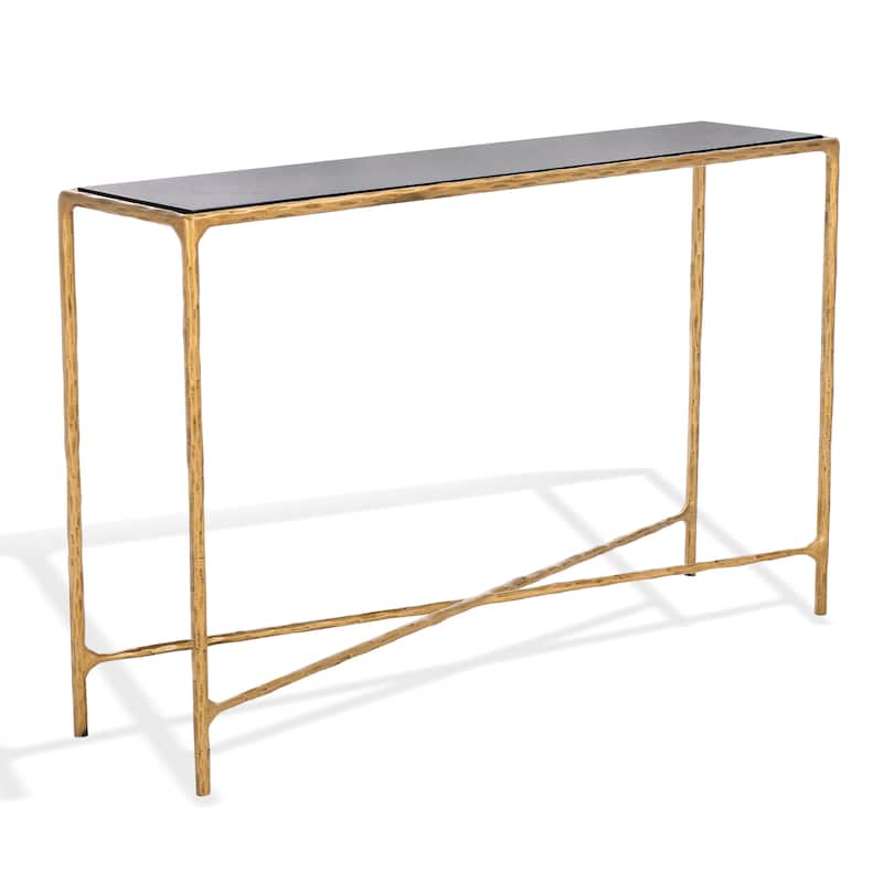 SAFAVIEH Couture Dorotea Forged Metal Rectangle Console Table - 48" W x 12" L x 30" H - 48"W x 12"D x 30"H