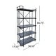 preview thumbnail 11 of 9, Cedarburg Industrial 5 Shelf Firwood Bookcase by Christopher Knight Home
