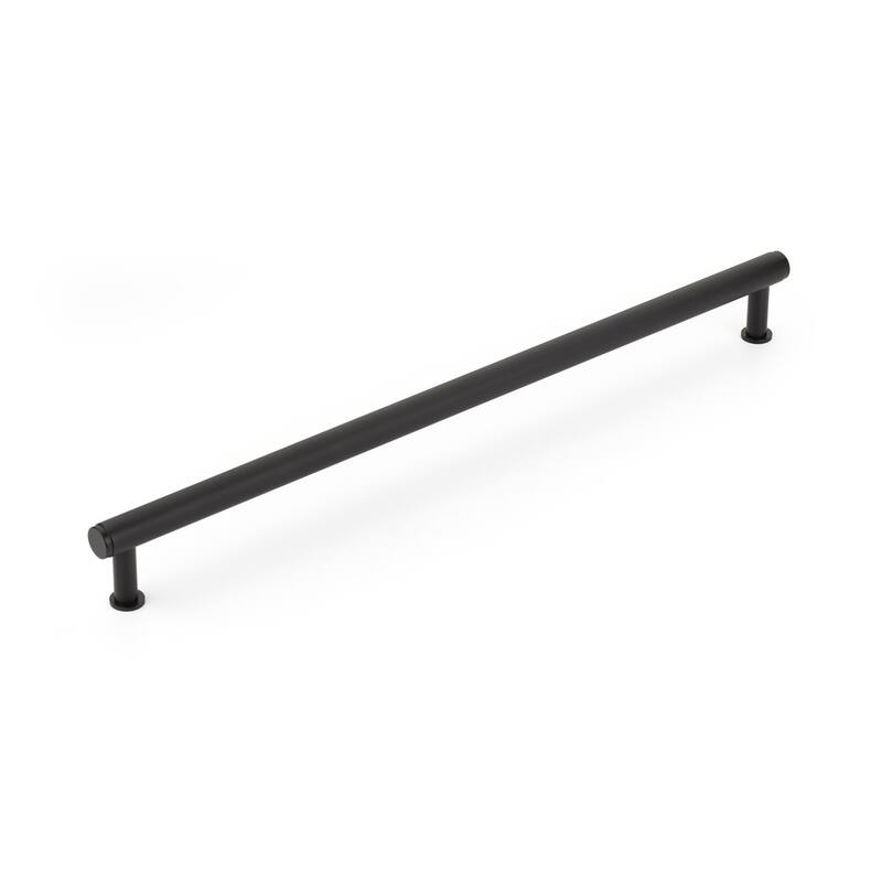 Schaub and Company Pub House 18" Center to Center Smooth Bar Solid - Matte Black