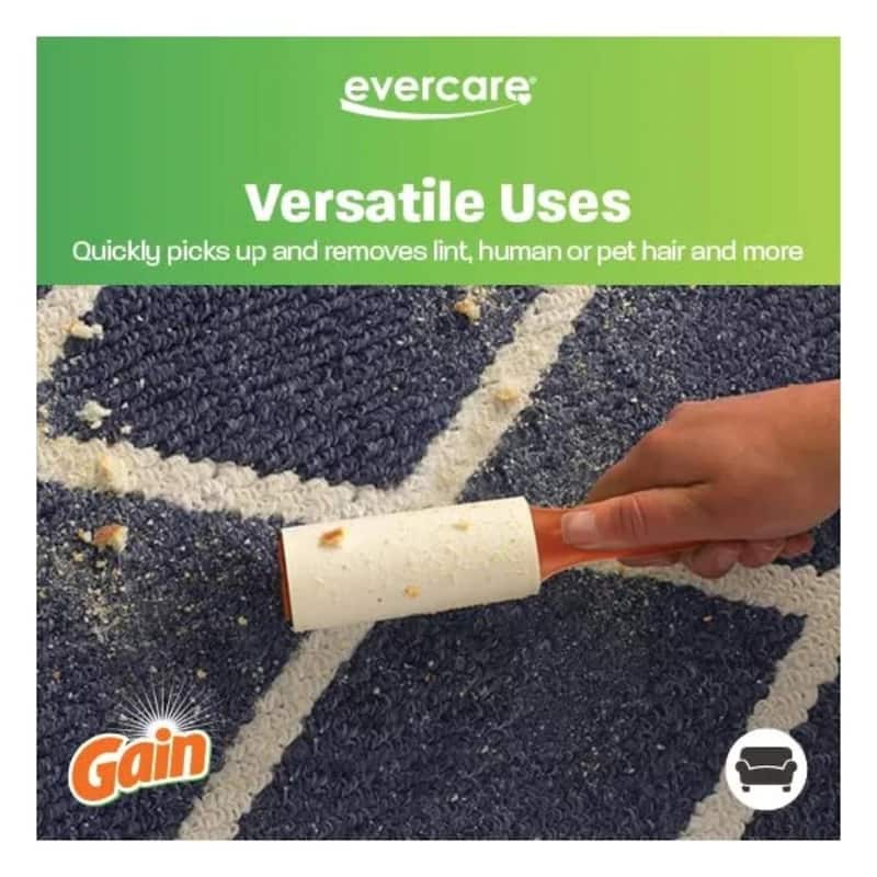 Evercare Gain Scented All Purpose Travel Lint Rollers