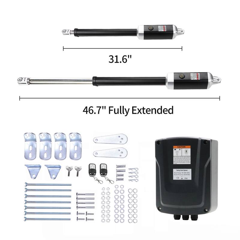ALEKO Accessory Kit Swing Gate Opener For Dual Swing Gates Up To 1300-lb