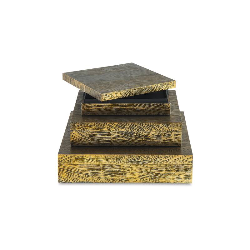 Signature Design by Ashley Keldy Box Set (Set of 3) - 13"W x 13"D x 3"H