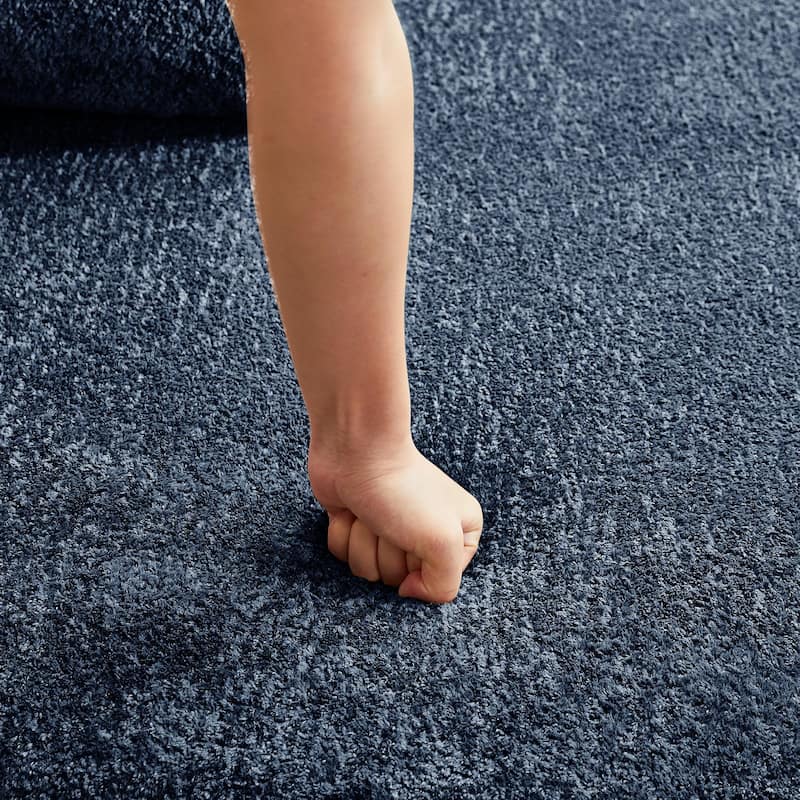 Curved Velvet Boneless Cloud Sofa with 3 Pillows, 5-Seater Modular Sectional Sofa, High-Density Foam Upholstered Sofa